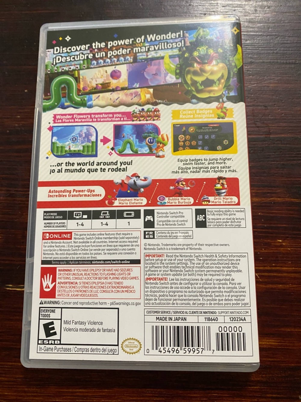 Super Mario Bros. Wonder for Nintendo Switch - Picture 2 of 5